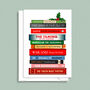 Funny Book Puns Christmas Card, thumbnail 2 of 5