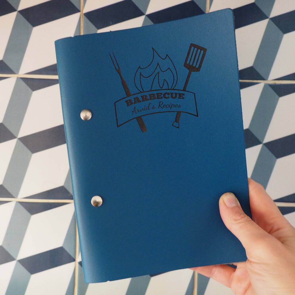 Personalised Barbecue Recipe Book For Your Recipes By Stabo