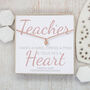 Rose Gold Heart Necklace, A Teacher Takes A Hand, thumbnail 1 of 3