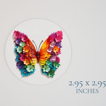 Mum Heavenly Birthday Butterfly Blue Hydrangea Card, 12 of 12