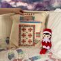 Personalised Toy Bed Pocket Cushion For Christmas, thumbnail 2 of 8