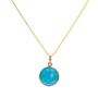 18ct Gold Seven Chakra Gemstone Pendant Necklace | By Elizabeth Raine, thumbnail 5 of 11