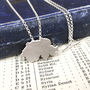 Personalised Country Pendant, thumbnail 7 of 8