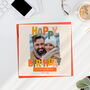 Personalised Happy Birthday Dad Photo Card, thumbnail 1 of 3