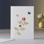 Butterflies And Flowers Luxury Boxed Card Set, thumbnail 4 of 5