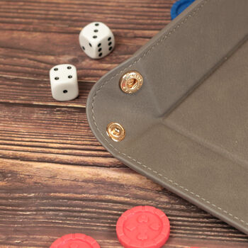 Multi Dice Rolling Snap Up Table Top Gaming Tray, 5 of 5