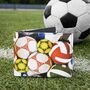 Multi Football Leather Wallet, thumbnail 1 of 6
