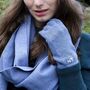 Personalised Cashmere Wool Gloves Scarf Gift Box Set, thumbnail 4 of 10