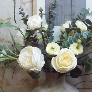 'Aprhodite' Faux Flowers Bouquet, 2 of 3