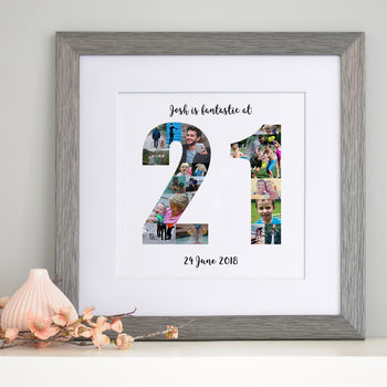 Personalised 21st Birthday Photo Collage, 7 of 8
