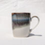 Brown U Shaped Handmade Porcelain Mug, thumbnail 5 of 7
