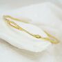 Organic Flow Gold Vermeil Bangle, thumbnail 3 of 7