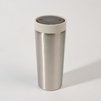 Circular Leakproof And Lockable Travel Mug 16oz White, 4 of 8