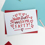 The One For Me Valentines Card, thumbnail 2 of 2