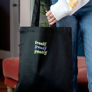 'Freaky Freaky Freaky' Halloween Tote Bag, 3 of 4