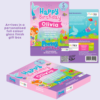 Mermaids Small Birthday Gift Box, 5 of 6