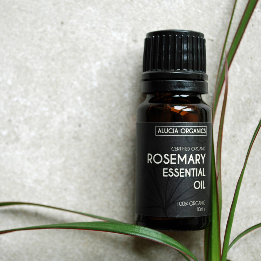 Organic Rosemary Essential Oil By Alucia Organics | Notonthehighstreet.com