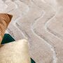 Origin Soft Carved Wave Rug, thumbnail 2 of 5