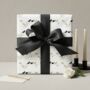 Elegant Bird On Branch Gift Wrapping Paper, thumbnail 8 of 8