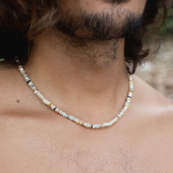Amazonite Stone Necklace, 2 of 6