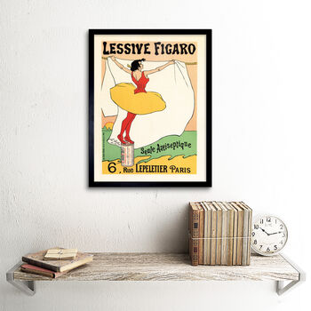 Figaro Washing Powder Soap Paris France Wall Art Print, 2 of 3