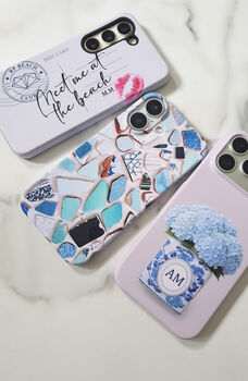 Hydrangea Personalised Phone Case, 10 of 11