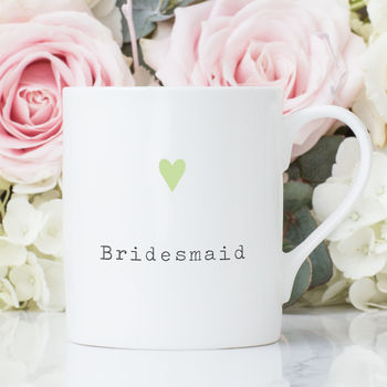 Bridesmaid Teacup And Saucer Wedding Gift, 2 of 6