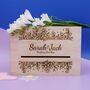 Personalised Wooden Wedding 'Postbox', thumbnail 1 of 5