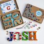 Personalised Paint Your Own Sport Wooden Name, thumbnail 1 of 9
