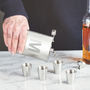 Personalised Initial Hip Flask And Cup Set, thumbnail 1 of 2