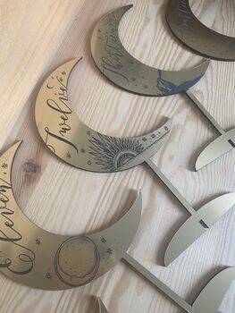 Crescent Moon Table Numbers, 2 of 2