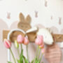 Liberty Fabric Bunny Rabbit Wall Stickers, thumbnail 4 of 5