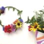Flower Party, Floral Crowns And Bouquets Kit, thumbnail 2 of 7