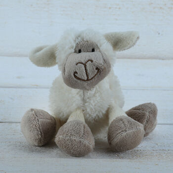 Sheep Mummy, Baby Lamb Soft Plush Toy Set, 5 of 8
