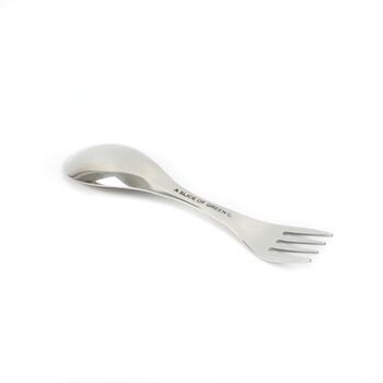 A Slice Of Green Reusable Stainless Steel Spork, 2 of 5