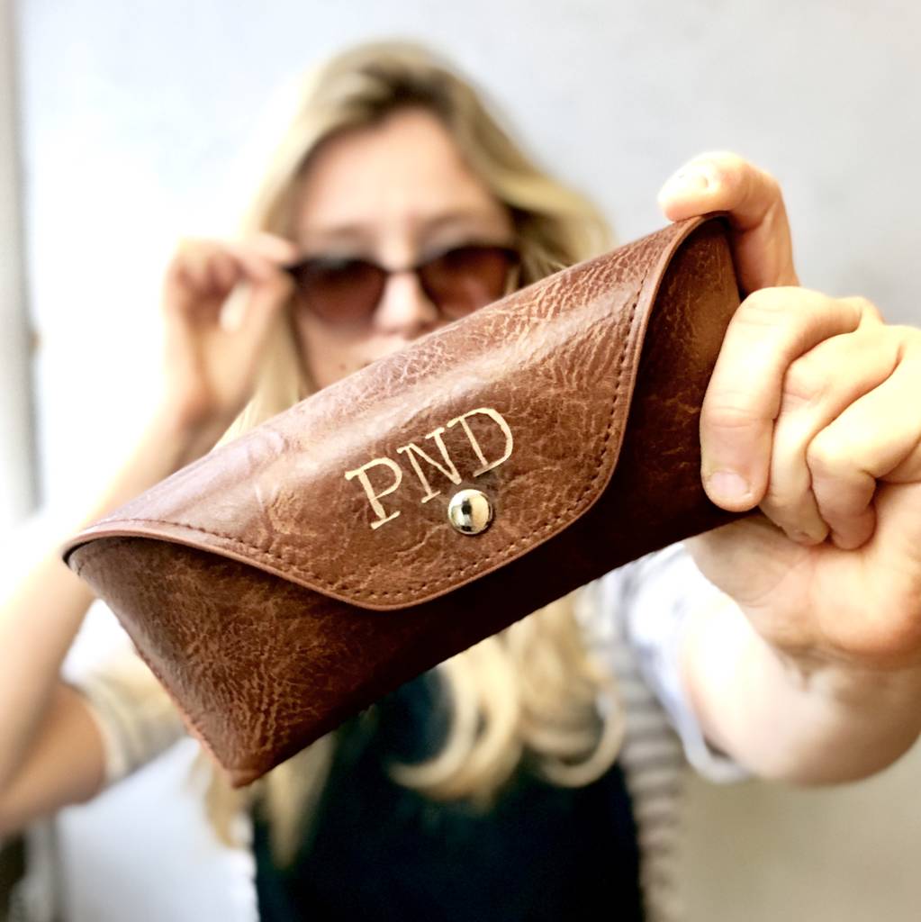 Personalised Glasses Case By The Alphabet Gift Shop