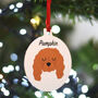 Cavalier Christmas Dog Breed Decoration Personalised, thumbnail 6 of 9