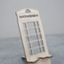 Personalised Retro Phonebox Smartphone Stand, thumbnail 2 of 5