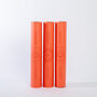 Leo Fire Sign Glowing Coral Yoga Mat, thumbnail 10 of 10