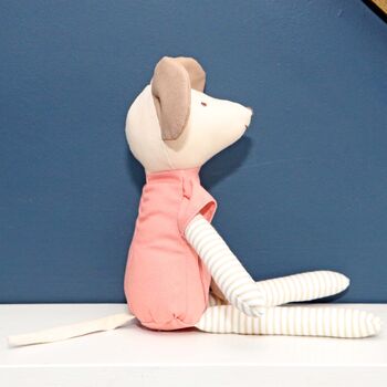 Personalised Mouse And Baby Soft Toy, 3 of 5