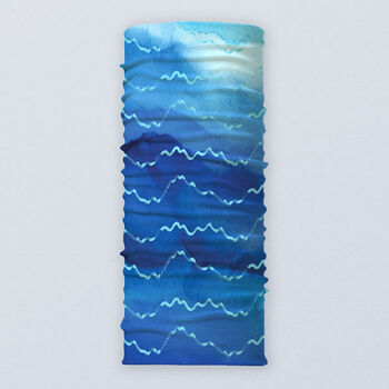 Multifunctional Headwear Inspiring Abstract Mountains For Your Run, Hike, Bike, Ski, 2 of 2