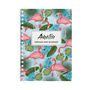Personalised Flamingo Combined Diary And Notebook, thumbnail 9 of 11