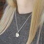 Silver Heart Locket Necklace, thumbnail 2 of 8