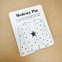 Modesty Pin, Star Shaped Modesty Pin, Star Little Brooch, thumbnail 6 of 6