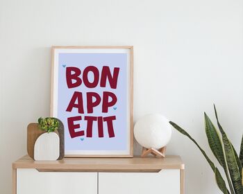 Bon Appetit Home/Kitchen Print, 4 of 4