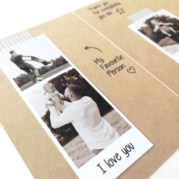Scrapbook Style Photo Father’s Day Card, 3 of 10