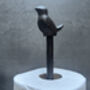 Cast Iron Kitchen Roll Holder – Cat And Bird Design, thumbnail 9 of 11