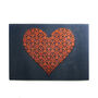 Valentines Heart Chopping Board Trivet, thumbnail 4 of 10