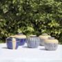 Large Pipa Ceramic Spice Jar / Pot With Lid, thumbnail 3 of 4