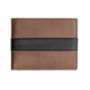 Personalised Brown English Leather Card Holder Wallet, thumbnail 3 of 10